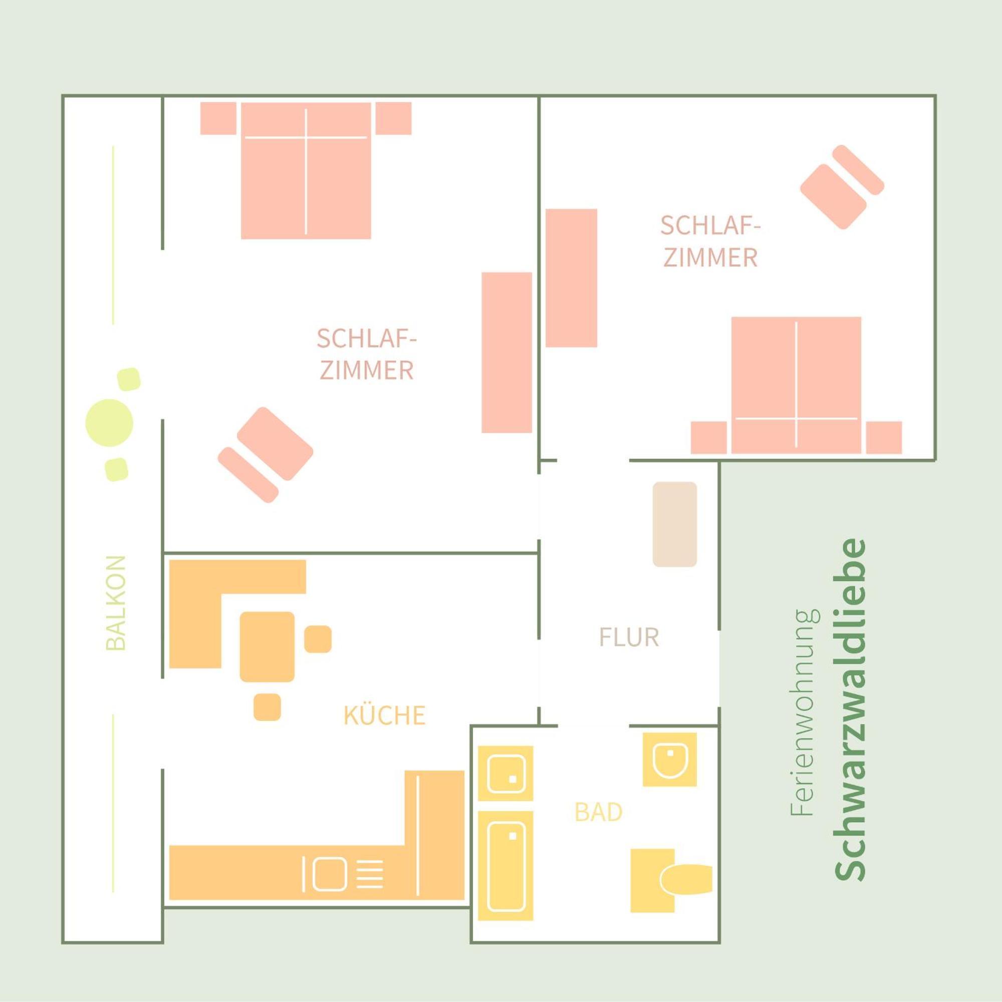 Apartmán Schwarzwaldliebe Frohnd Exteriér fotografie